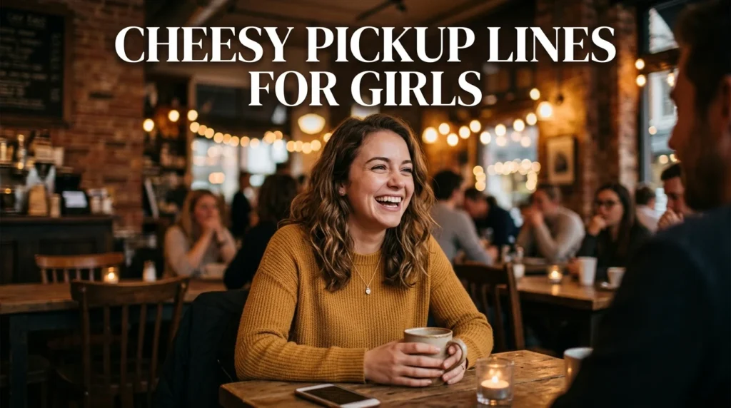 Cheesy Pickup Lines For Girls