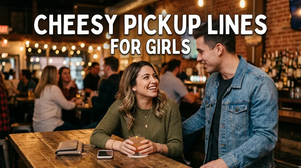 Cheesy Pickup Lines For Girls