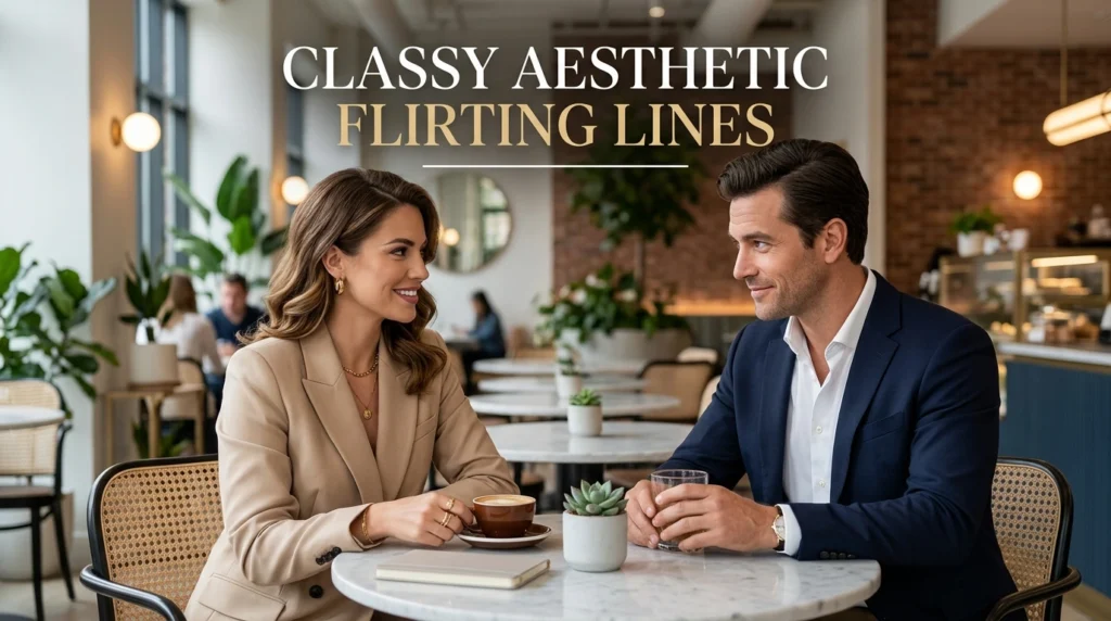 Classy Aesthetic Flirting Lines