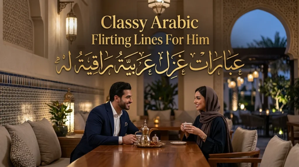 Classy Arabic Flirting Lines For Him