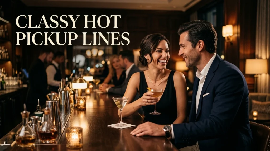 Classy Hot Pickup Lines