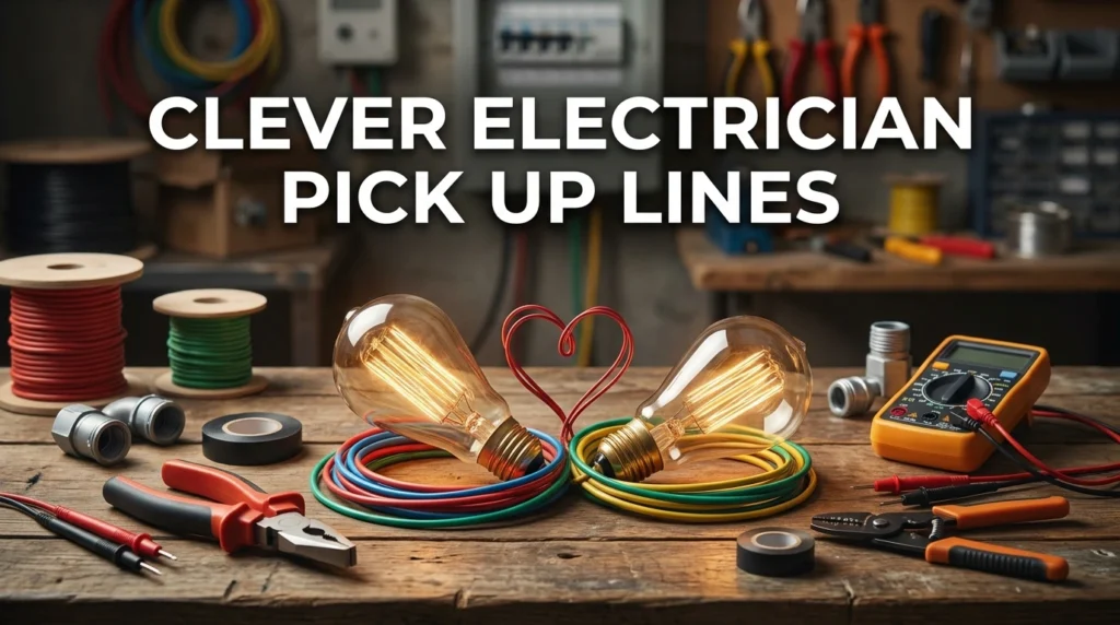 Clever Electrician Pick Up Lines