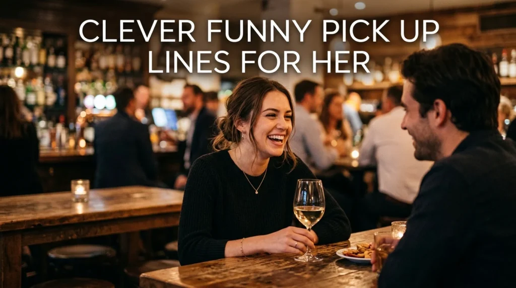 Clever Funny Pick Up Lines For Her