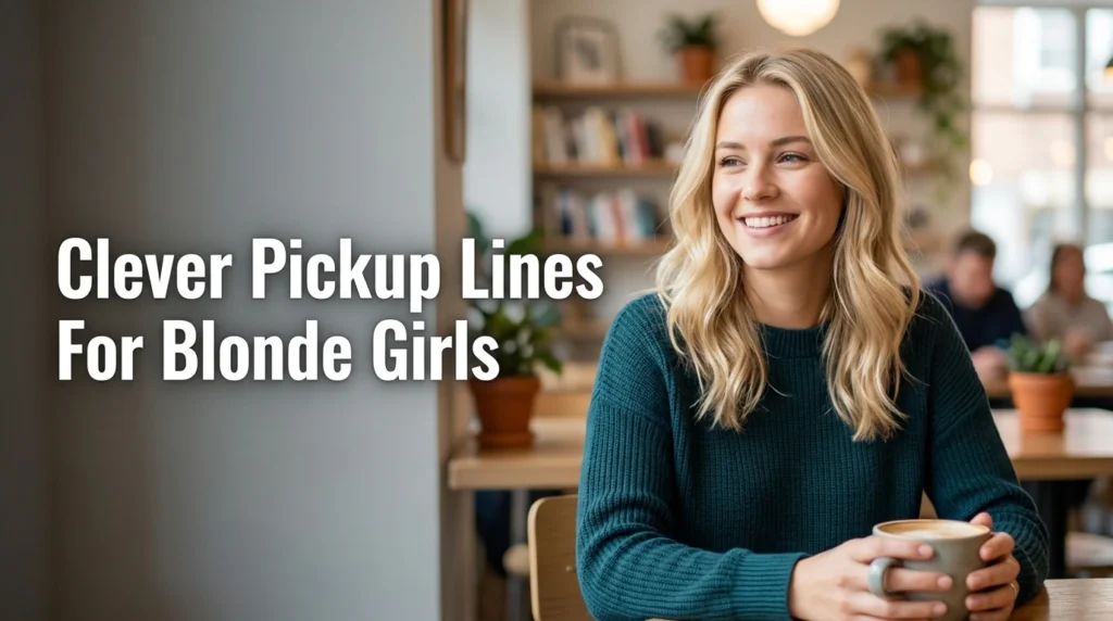 Clever Pickup Lines For Blonde Girls
