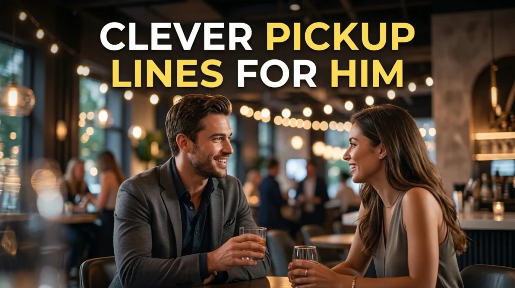 Clever Pickup Lines For Him