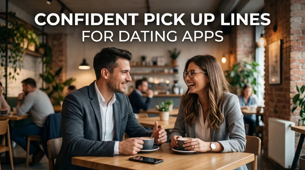 Confident Pick Up Lines For Dating Apps