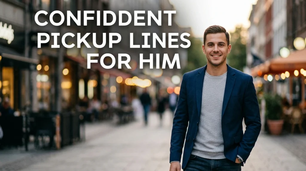 Confident Pickup Lines For Him