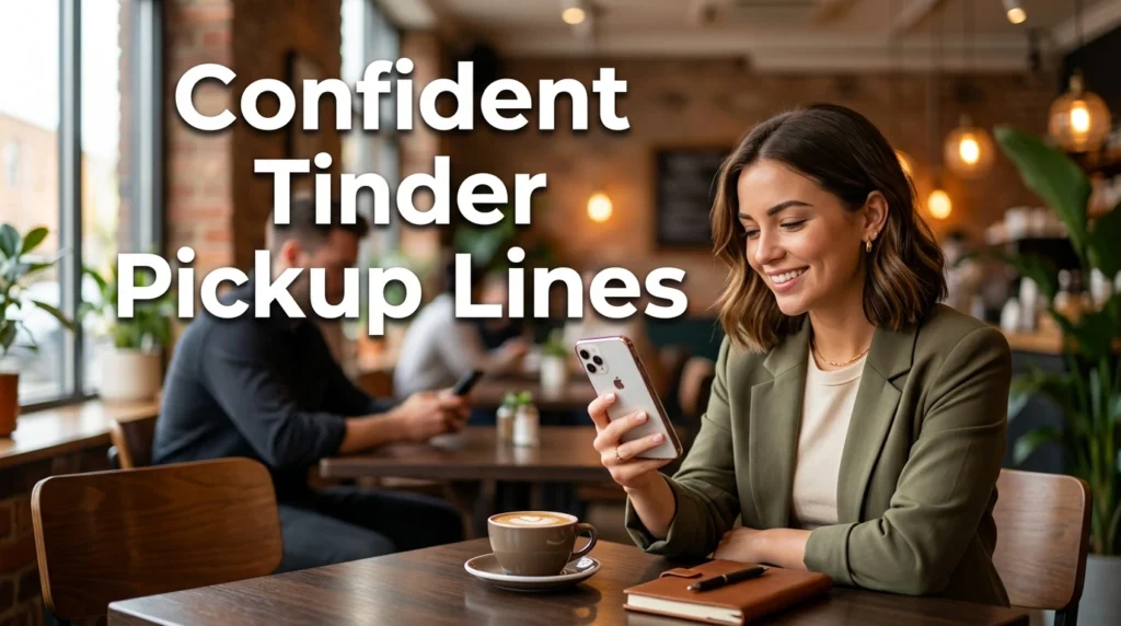 Confident Tinder Pickup Lines