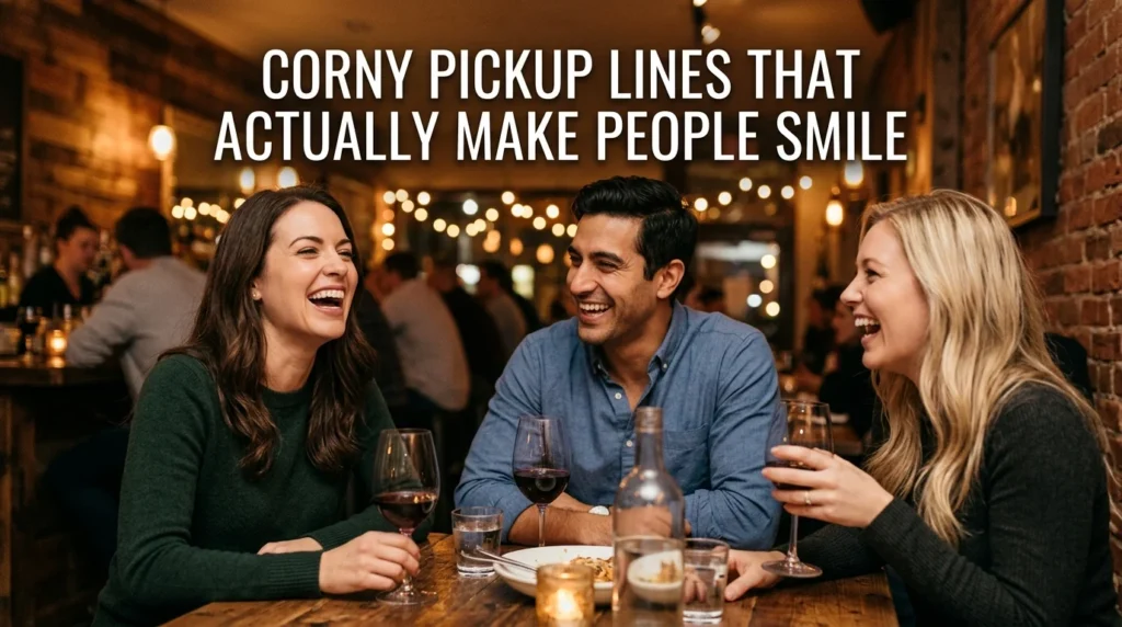 Corny Pickup Lines That Actually Make People Smile