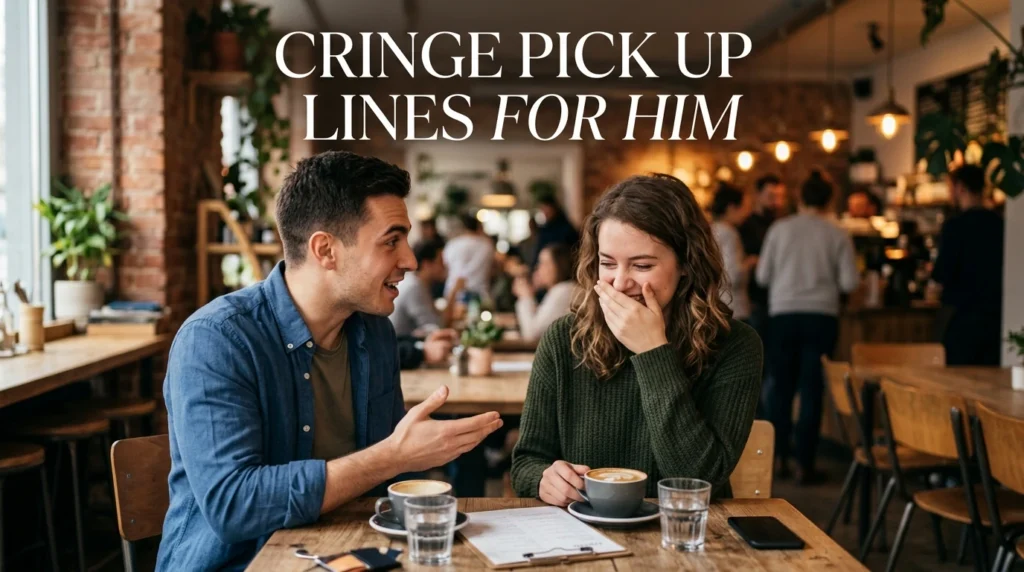 Cringe Pick Up Lines For Him