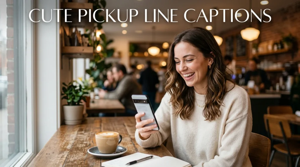 Cute Pickup Line Captions
