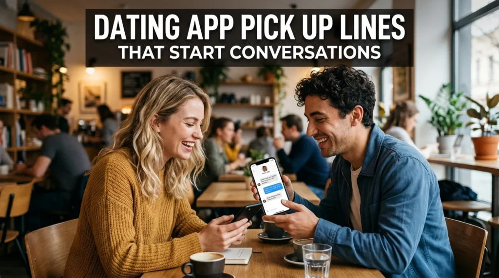 Dating App Pick Up Lines That Start Conversations