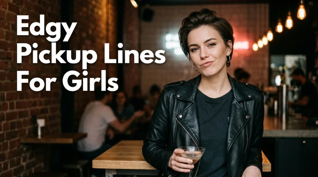 Edgy Pickup Lines For Girls