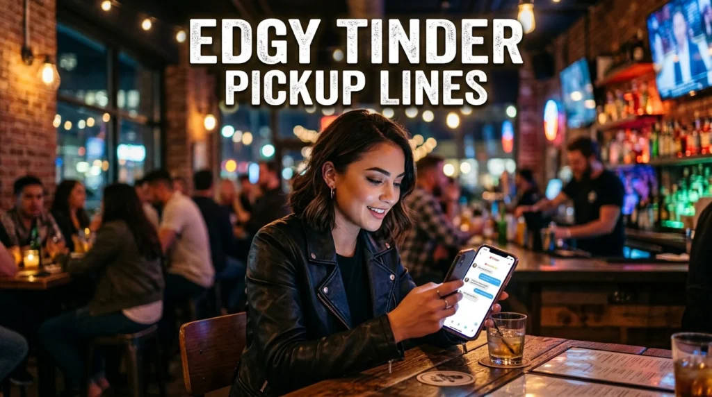 Edgy Tinder Pickup Lines