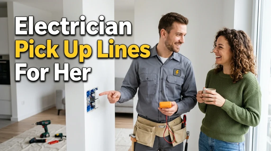 Electrician Pick Up Lines For Her
