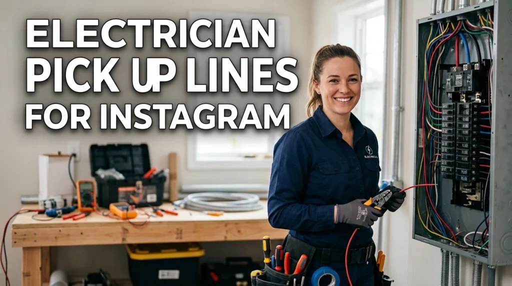 Electrician Pick Up Lines For Instagram