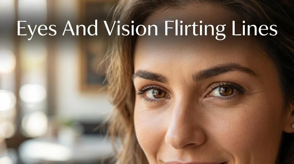 Eyes And Vision Flirting Lines