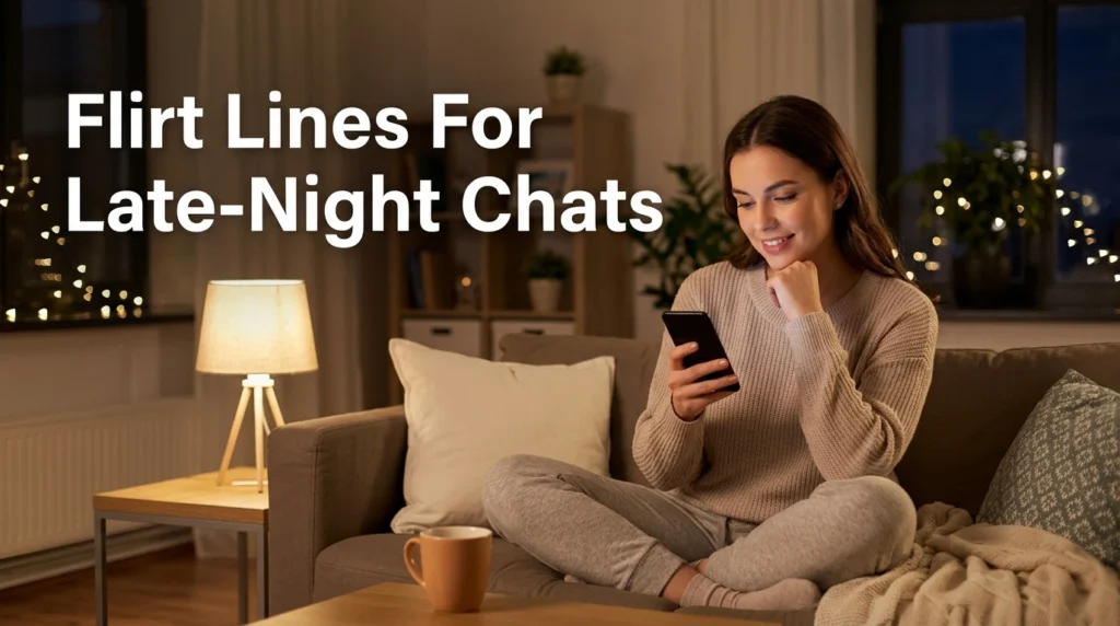 Flirt Lines For Late-Night Chats