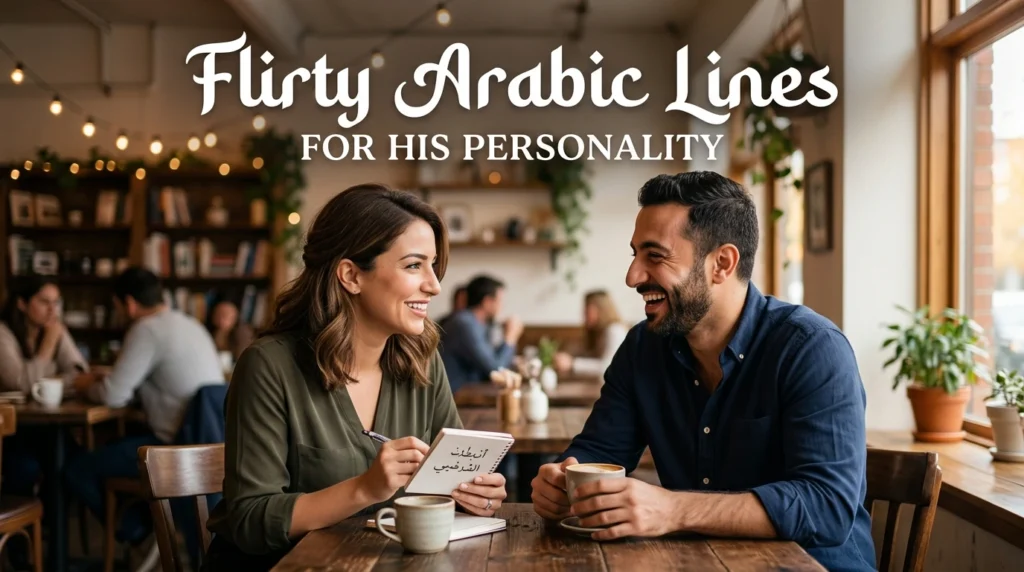 Flirty Arabic Lines For His Personality