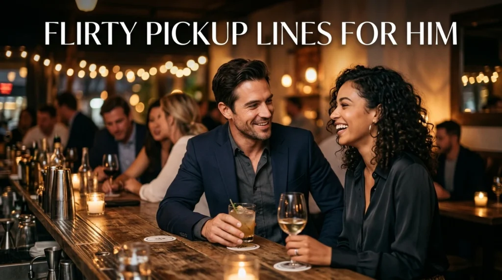 Flirty Pickup Lines For Him