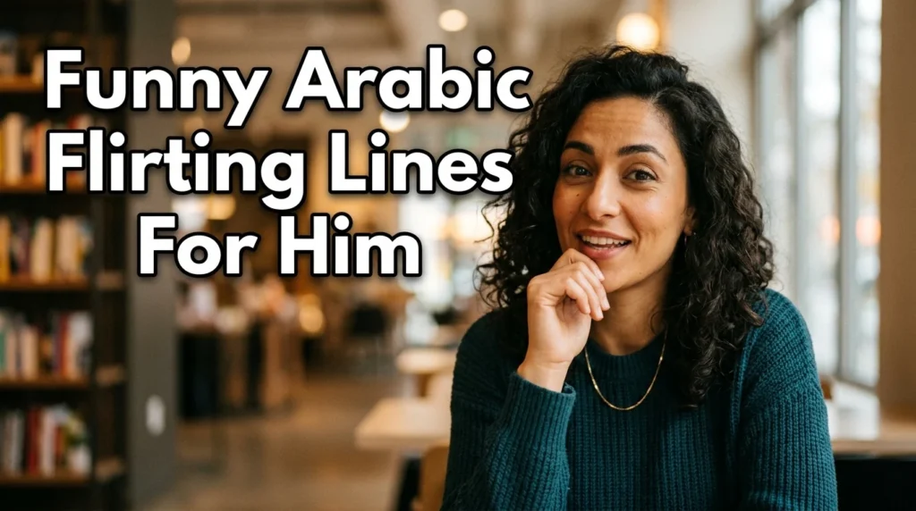 Funny Arabic Flirting Lines For Him
