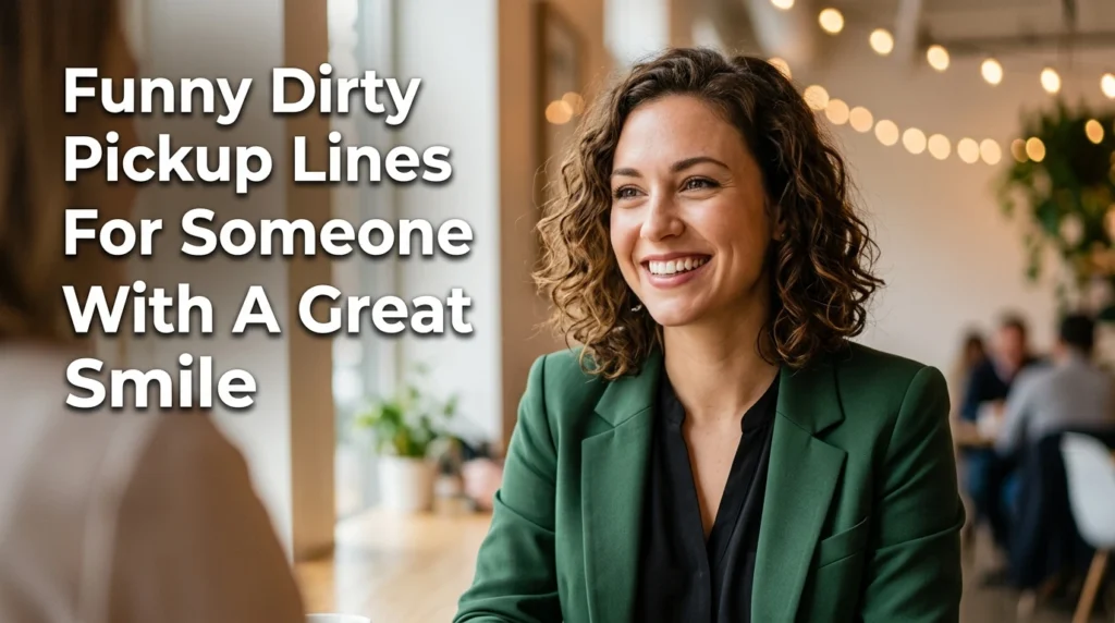 Funny Dirty Pickup Lines For Someone With A Great Smile