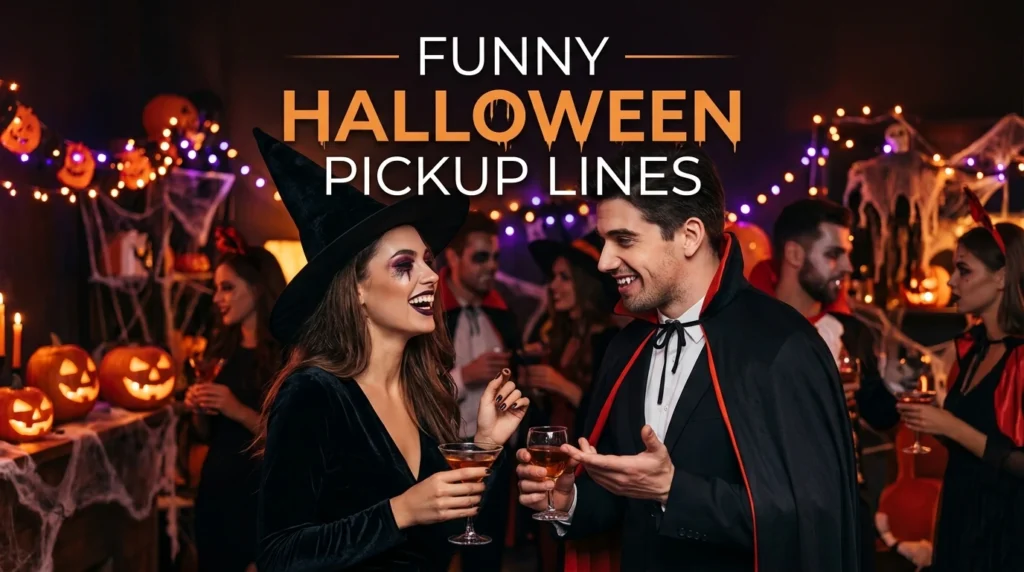 Funny Halloween Pickup Lines