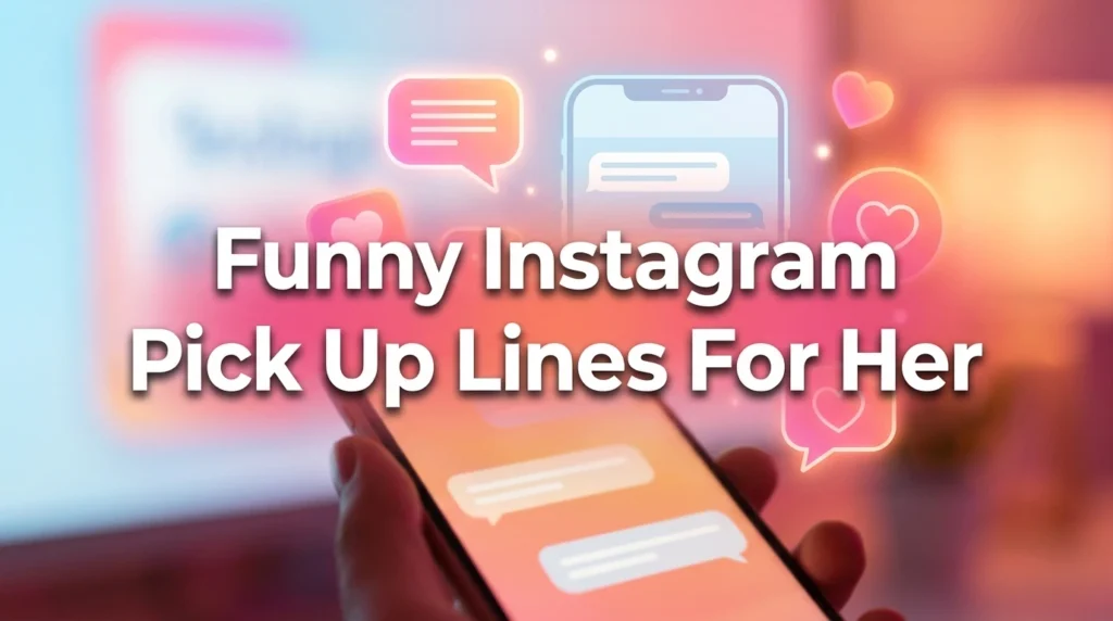 Funny Instagram Pick Up Lines For Her