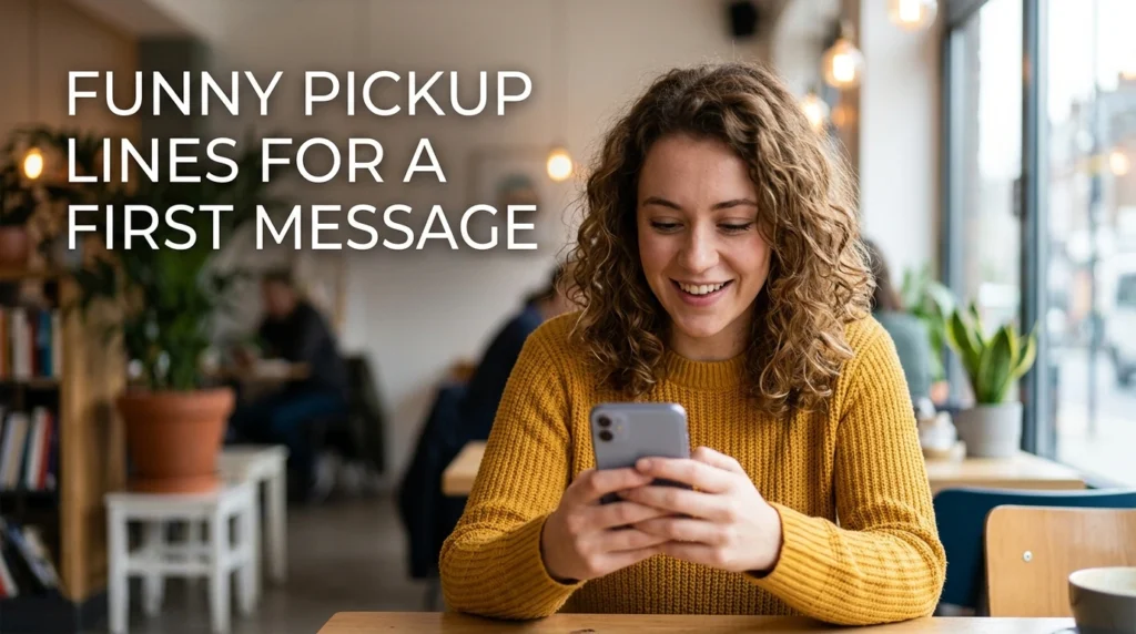 Funny Pickup Lines For A First Message