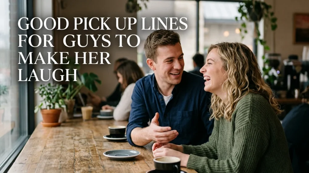 Good Pick Up Lines For Guys To Make Her Laugh
