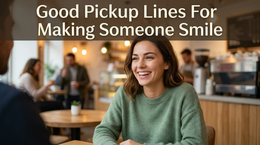 Good Pickup Lines For Making Someone Smile