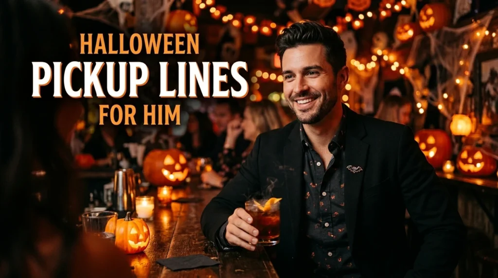 Halloween Pickup Lines For Him
