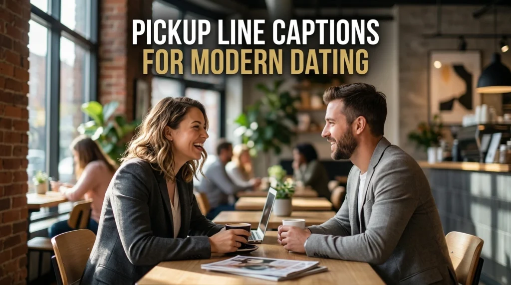 Pickup Line Captions For Modern Dating