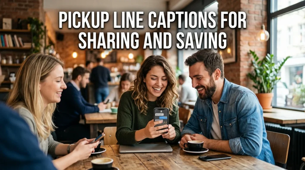 Pickup Line Captions For Sharing And Saving