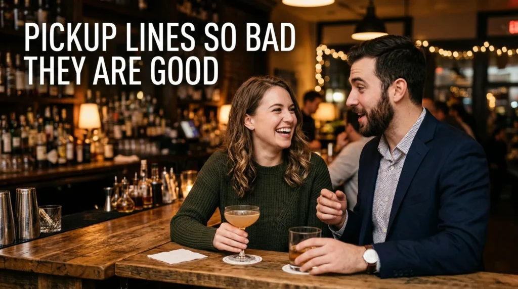 Pickup Lines So Bad They Are Good