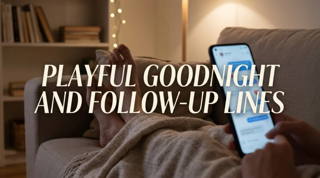 Playful Goodnight And Follow-Up Lines