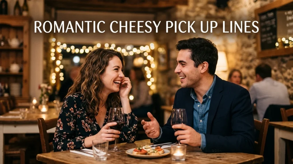  Romantic Cheesy Pick Up Lines