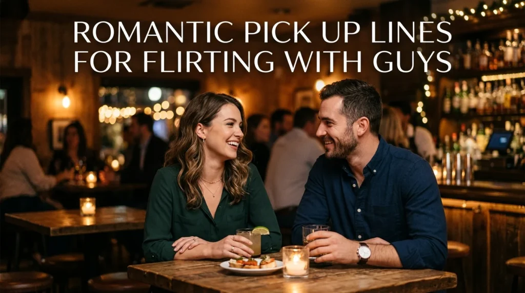 Romantic Pick Up Lines For Flirting With Guys