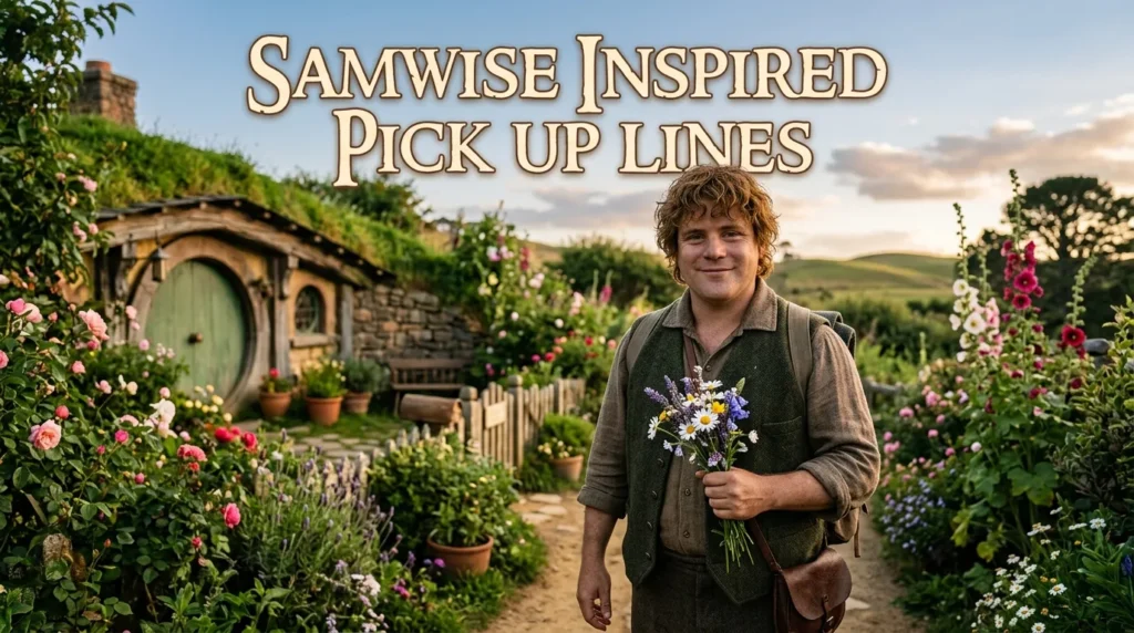 Samwise Inspired Pick Up Lines