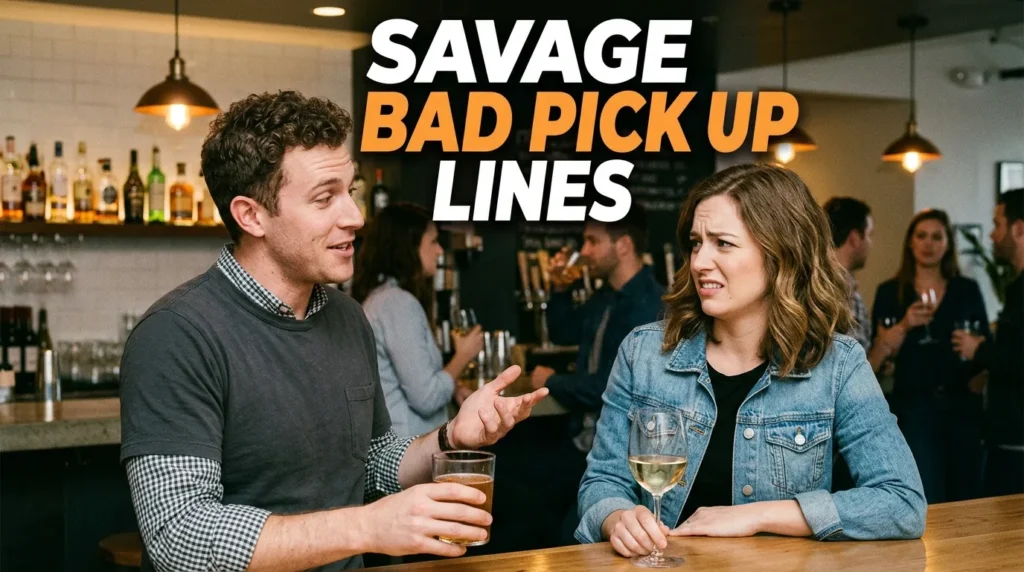 Savage Bad Pick Up Lines
