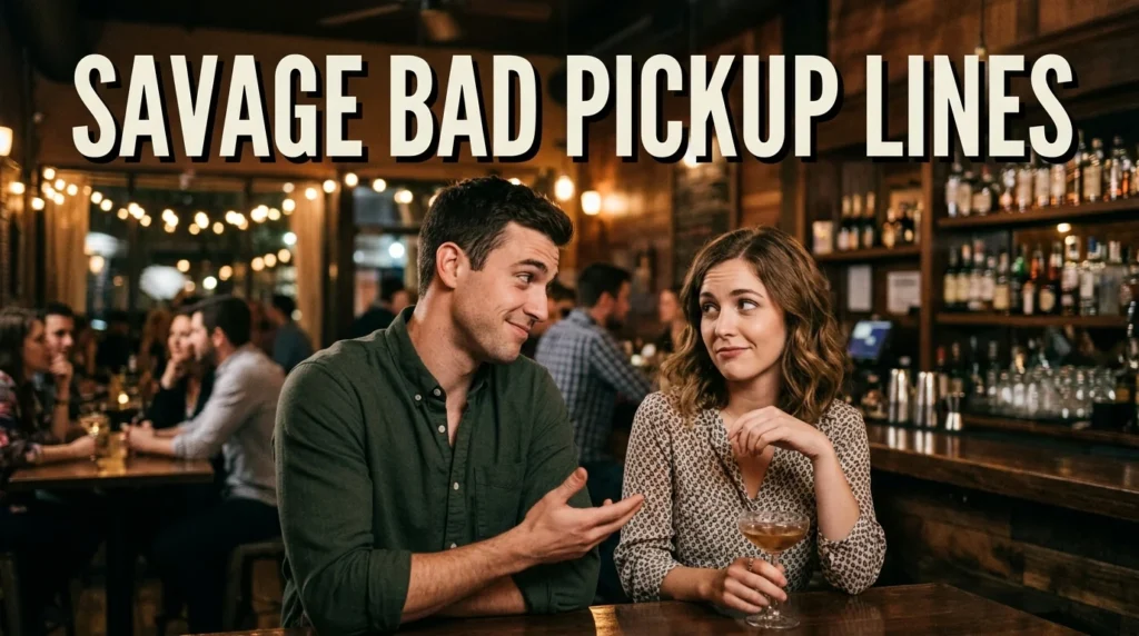 Savage Bad Pickup Lines