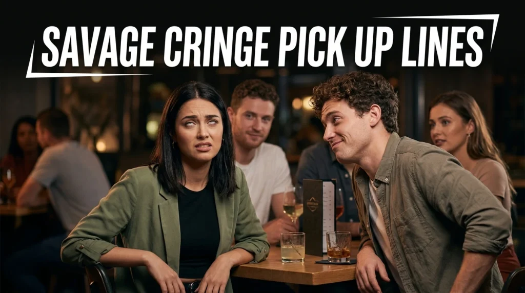 Savage Cringe Pick Up Lines