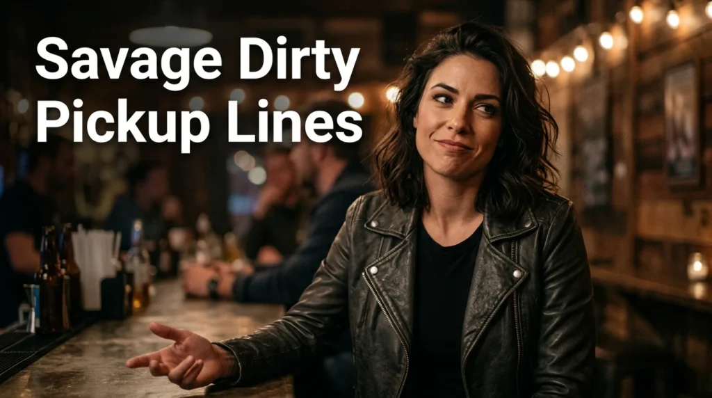Savage Dirty Pickup Lines