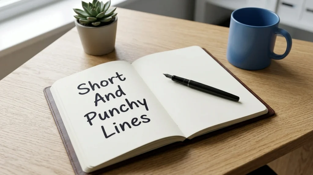 Short And Punchy Lines