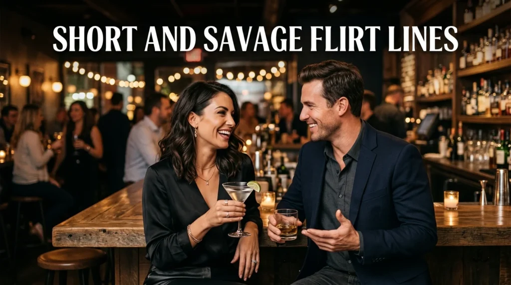 Short And Savage Flirt Lines