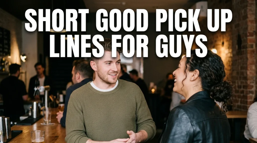 Short Good Pick Up Lines For Guys