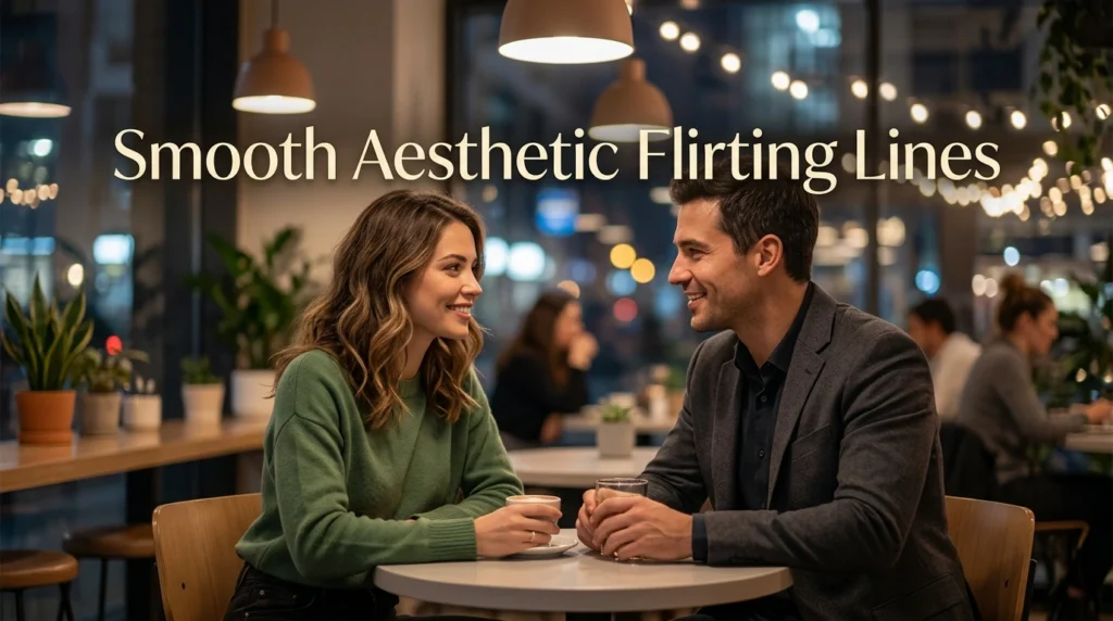 Smooth Aesthetic Flirting Lines