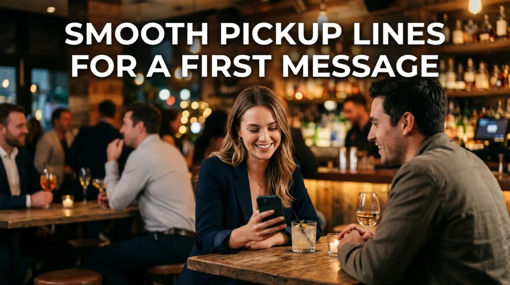 Smooth Pickup Lines For A First Message