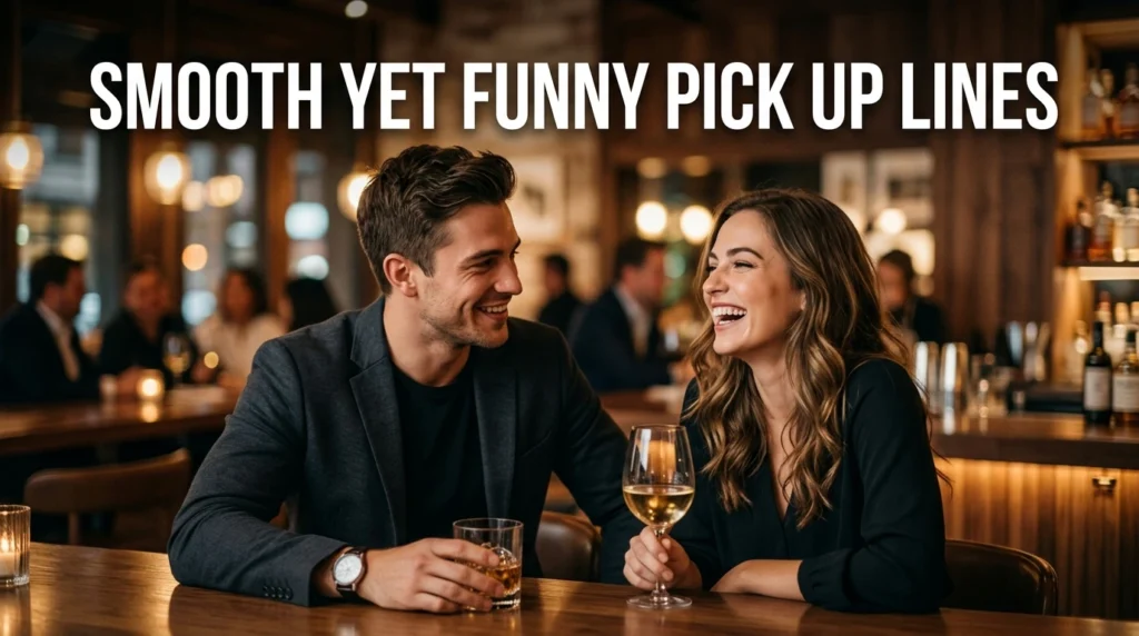 Smooth Yet Funny Pick Up Lines