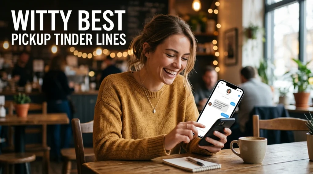 Witty Best Pickup Tinder Lines